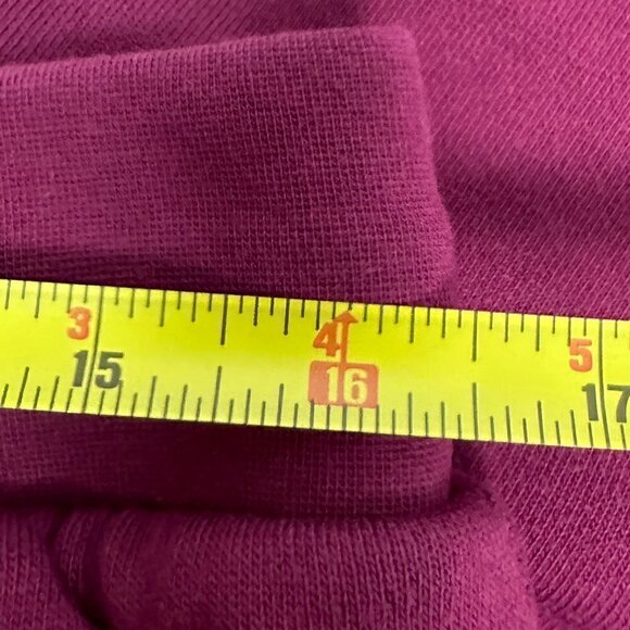 𝅺EUC - Champion Sweatpants - Dark Raspberry/Fuschia color Size L - Picture 3 of 6